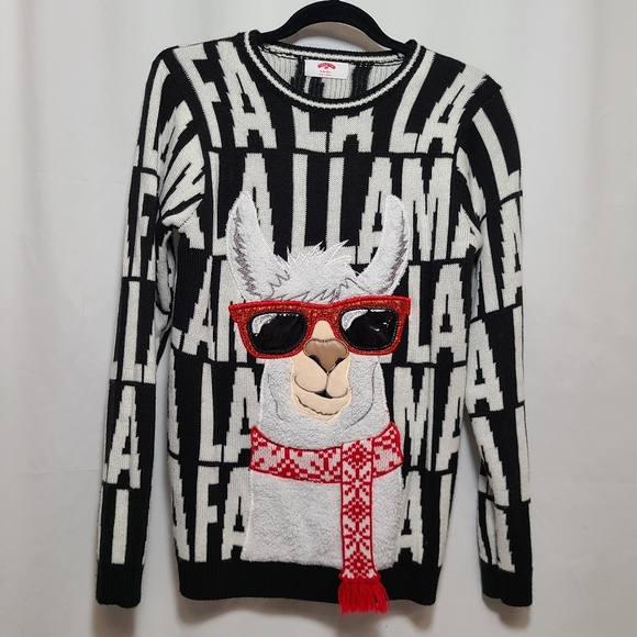 Holiday Time Men's and Big Men's Ugly Christmas Sweater - Picture 2 of 10